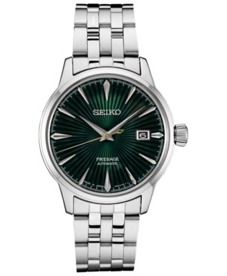 Seiko - Men's Automatic Presage Stainless Steel Bracelet Watch 40mm