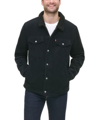 Levi's - Men's Fleece-Lined Corduroy Trucker Jacket