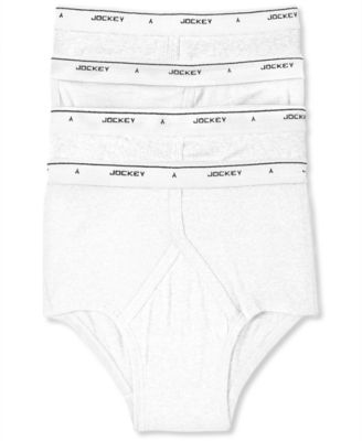 Jockey - Men's Classic Collection Full-Rise Briefs 4-Pack