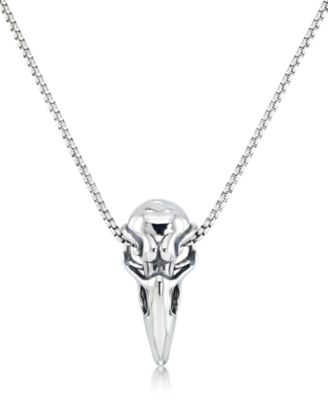 Andrew Charles by Andy Hilfiger - Men's Eagle 24" Pendant Necklace in Stainless Steel