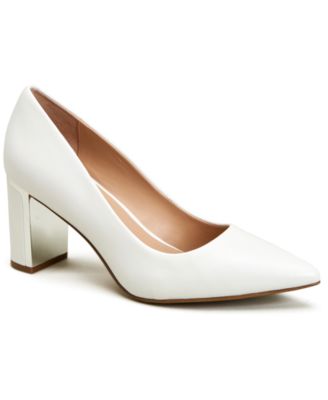 Alfani - Women's Step N Flex Jensonn Block-Heel Pumps