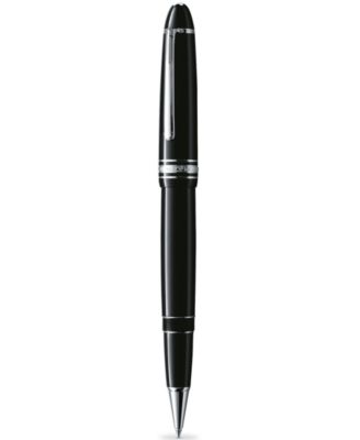 Montblanc - Black Meisterst&uuml;ck Platinum Line LeGrand Rollerball Pen 7571