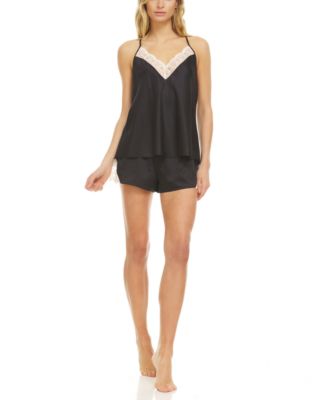 Flora by Flora Nikrooz - Kit Heart Lace Cami & Tap Shorts Pajama Set