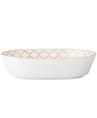Noritake - Eternal Palace Gold Oval Vegetable Bowl, 32 OZ