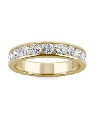 Charles & Colvard - Moissanite Channel Band 1-1/10 ct. t.w. Diamond Equivalent in 14k Gold