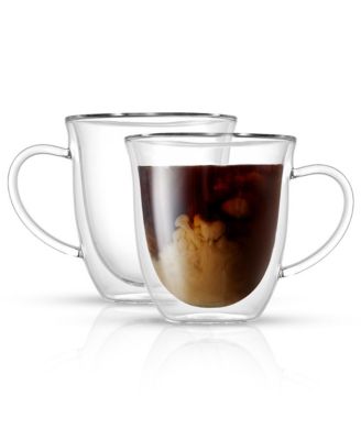JoyJolt - Serene Double Wall Coffee Mugs Set of 2