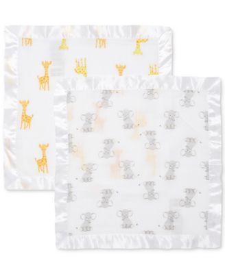 aden by aden + anais - Baby Boys & Girls 2-Pk. Cotton Muslin Security Blankets