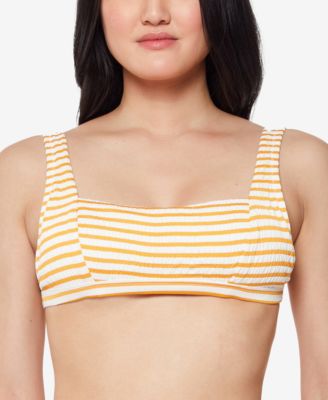 Jessica Simpson - Sunshine Stripe Retro Bikini Top