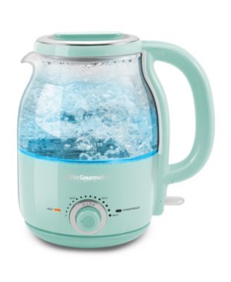 Elite Gourmet - 1.2L 1200W Glass Kettle