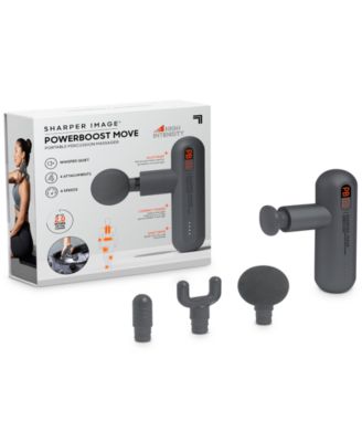 Sharper Image - Powerboost Move Deep Tissue Travel Massage Gun