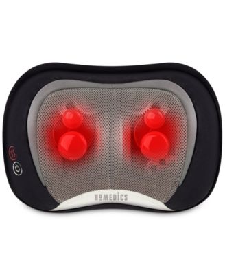 Homedics - Elite 3D Shiatsu & Vibration Massage Pillow with Heat