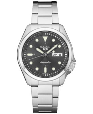 Seiko - Men's Automatic 5 Sports Stainless Steel Bracelet Watch 43mm