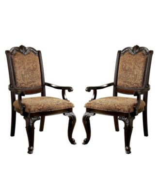 Furniture of America - Ramsaran Side Chair (Set Of 2), Quick Ship