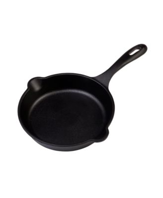 Victoria - 6.5 Inch Mini Cast Iron Skillet. Small Frying Pan Seasoned