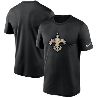 Nike - Men's Black New Orleans Saints Logo Essential Legend Performance T-Shirt