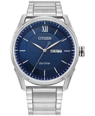 Citizen - Eco-Drive Men's Classic Stainless Steel Bracelet Watch 42mm