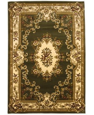 Kas - Corinthian 5312 Green/Ivory Aubusson Area Rugs