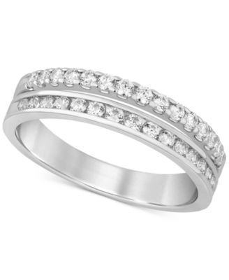 Macy's Brand - Diamond Split Row Band (1/2 ct. t.w.) in 14k Gold