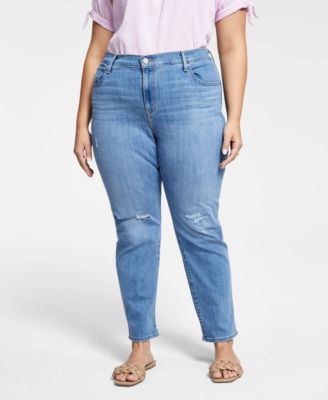 Levi's - Trendy Plus Size 724 High-Rise Straight-Leg Jeans