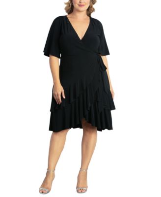 Kiyonna - Plus Size Miranda Wrap Dress