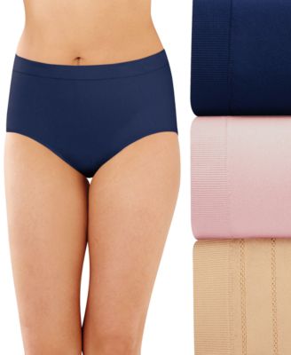 Bali - Women's 3-Pk. Comfort Revolution Microfiber Damask Brief Underwear