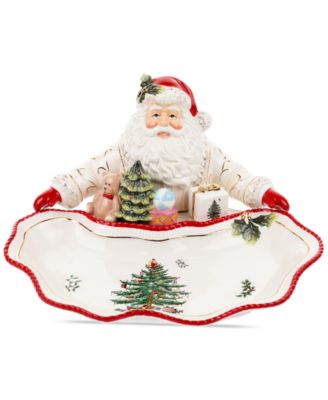 Spode - Christmas Tree Santa Dish
