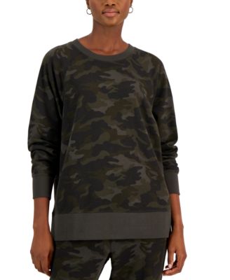 Style & Co - Women's Printed Fleece Sweatshirt