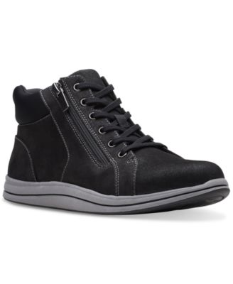 Clarks - Women's Breeze Glide Lace-Up Zip Sneakers
