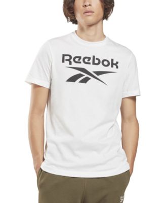 Reebok - Men's Slim-Fit Identity Big Logo Short-Sleeve T-Shirt