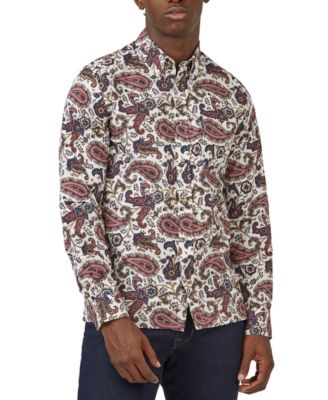Ben Sherman - Men's Eastern Paisley-Print Shirt