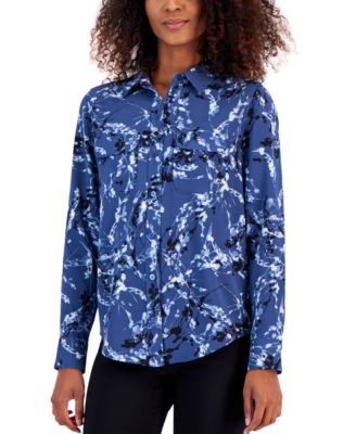 Alfani - Women's Button-Front Shirt