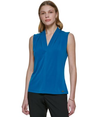 Calvin Klein - Pleated Blouse