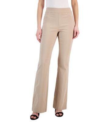 I.N.C. International Concepts - Petite High-Rise Flare Pants