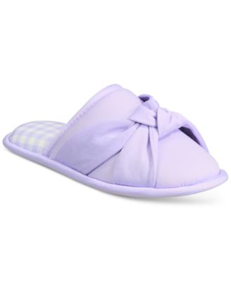 Charter Club - Women's Slip-On Twisted Slippers