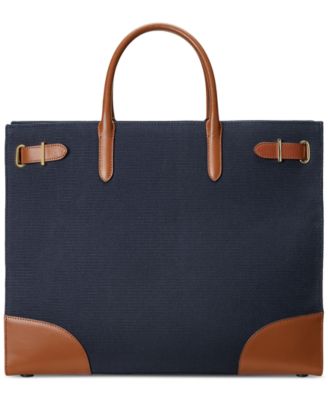 Lauren Ralph Lauren - Devyn Print Canvas Large Tote Bag