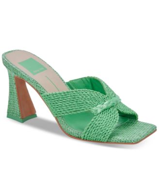Dolce Vita - Women's Nitro Raffia Slip-On Sandals