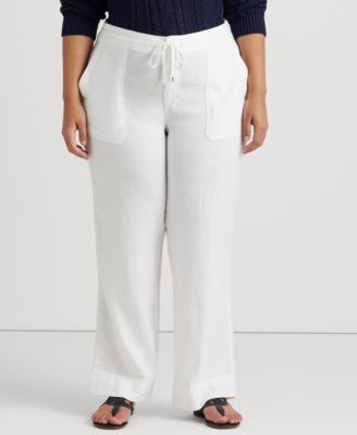 Lauren Ralph Lauren - Plus Size Wide-Leg Pants