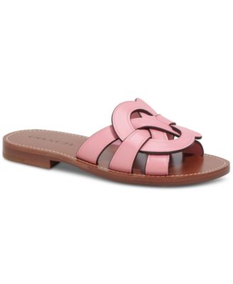 COACH - Issa "C" Emblem Slide Sandals