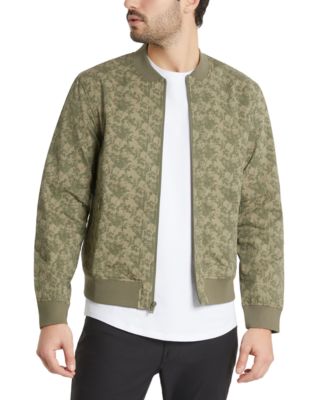 Kenneth Cole - Men's Lightweight Engineered Bomber Jacket