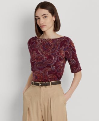 Lauren Ralph Lauren - Petite Boatneck Top