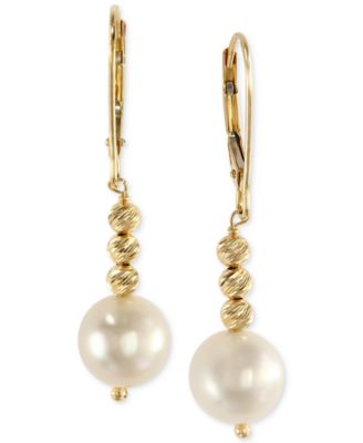 EFFY Collection - Cultured Freshwater Pearl Drop Earrings in 14k Gold (8-1/2mm)
