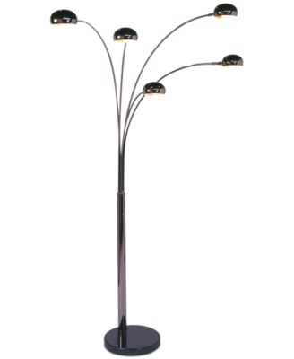 Nova Lighting - Mushroom 5 Light Arc Steel Floor Lamp