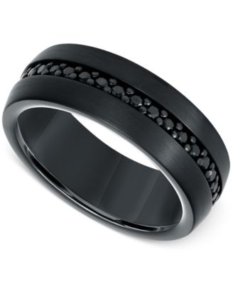 Triton - Men's Sapphire Band (9/10 ct. t.w.) in Tungsten Carbide