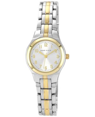 Anne Klein - Watch, Women's Two Tone Bracelet 28x26mm 10-5491SVTT