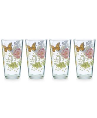 Lenox - Butterfly Meadow Collection 4-Pc. Highball Drinkware Set