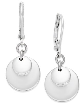 Lauren Ralph Lauren - Gold-Tone Triple Disc Drop Earrings