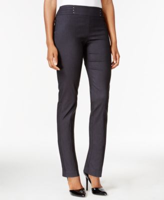Avenue - Studded Pull-On Pant