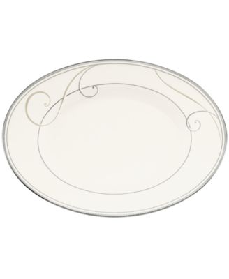 Noritake - Platinum Wave Appetizer Tray