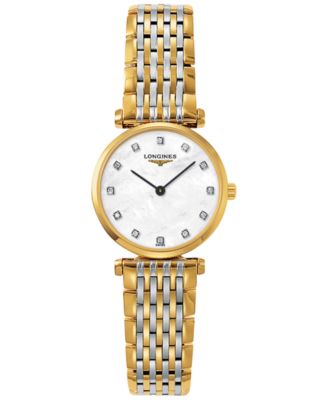 Longines - Women's Swiss La Grande Classique De  Two-Tone PVD Stainless Steel Bracelet Watch 24mm L42092877