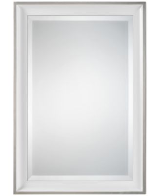 Uttermost - Lahvahn White Silver Mirror